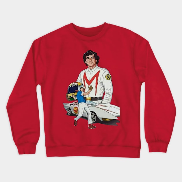 legend of speed racer Crewneck Sweatshirt by tutuppagar